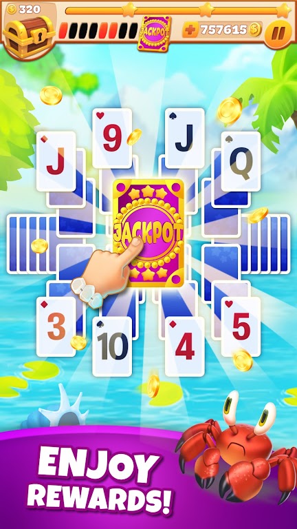 Solitaire Tarot: Fun Card Patience & Travelling ဖန်သားပြင်ဓာတ်ပုံ 2