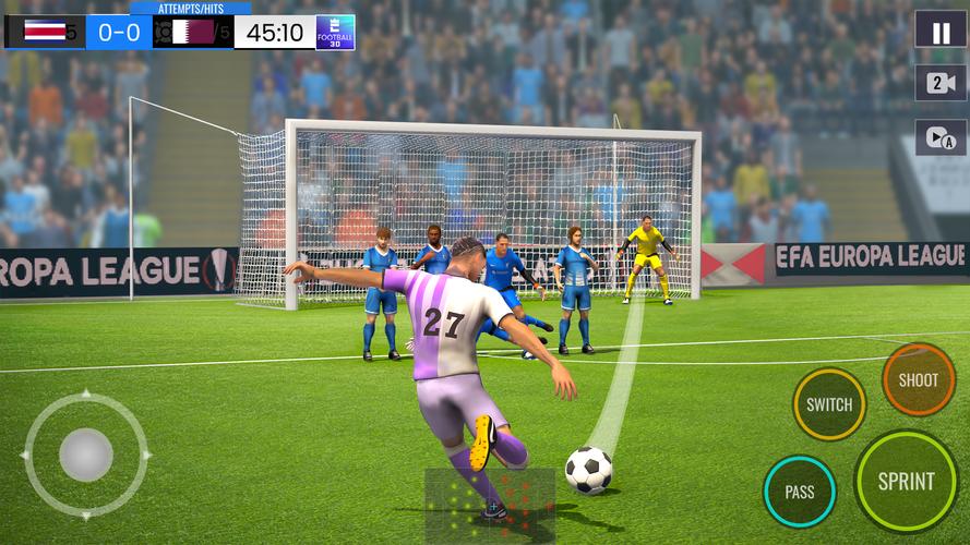 Football 3D Star Capture d'écran 1