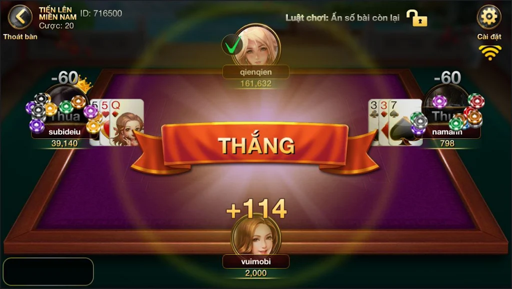 VUI MOBI - Cổng game bài online 스크린샷 1