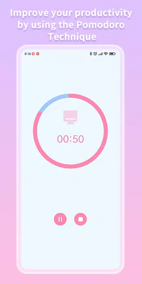 Brain Focus Productivity Timer Captura de pantalla 0
