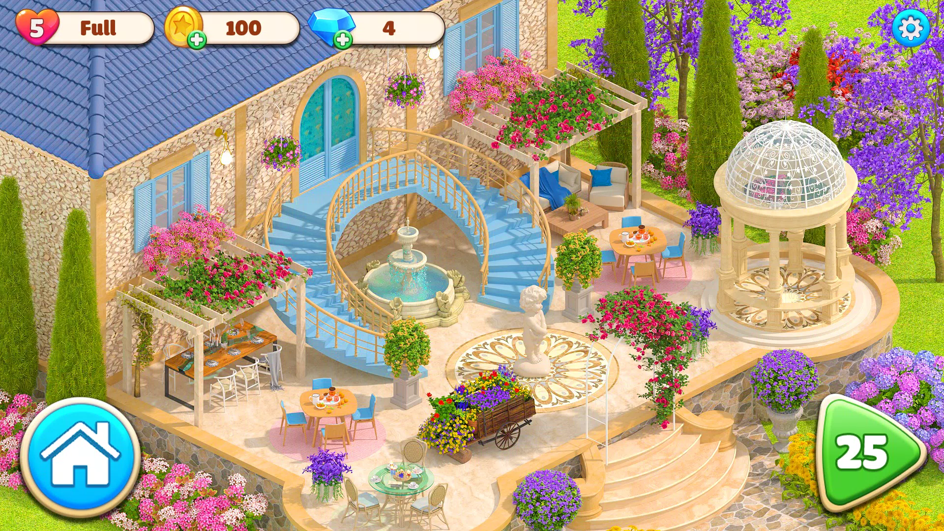 Dream Garden: Makeover Design スクリーンショット 0