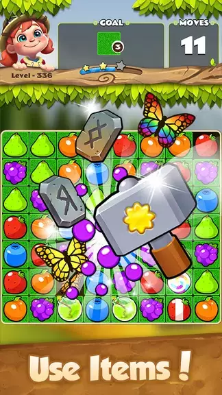 Fruits POP : Match 3 Puzzle ဖန်သားပြင်ဓာတ်ပုံ 3