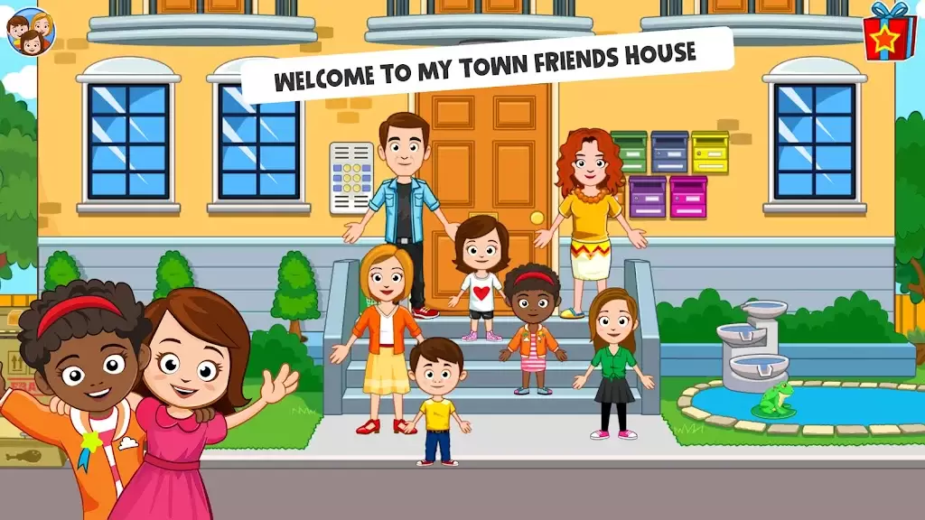 My Town - Friends House game Screenshot 0