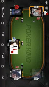 Texas Holdem Poker-Poker KinG ภาพหน้าจอ 0