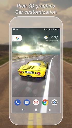 3D Car Live Wallpaper Lite स्क्रीनशॉट 2