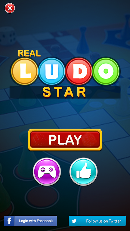 Schermata Real Ludo Star King : Board Game 0