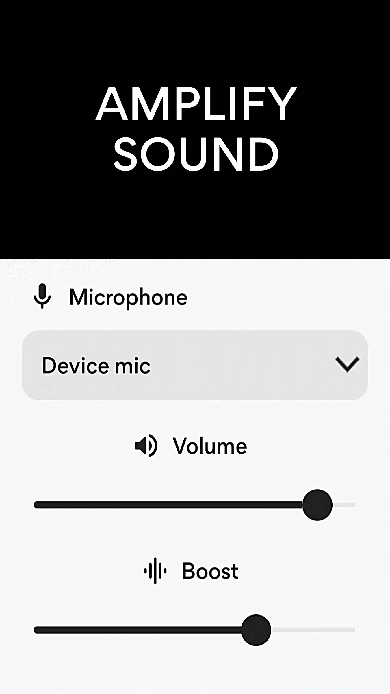 Microphone Amplifier Zrzut ekranu 0