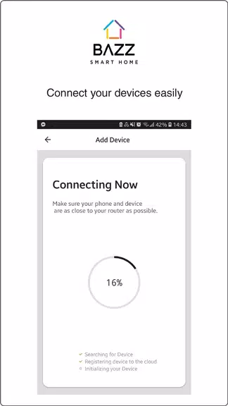BAZZ Smart Home Скриншот 2