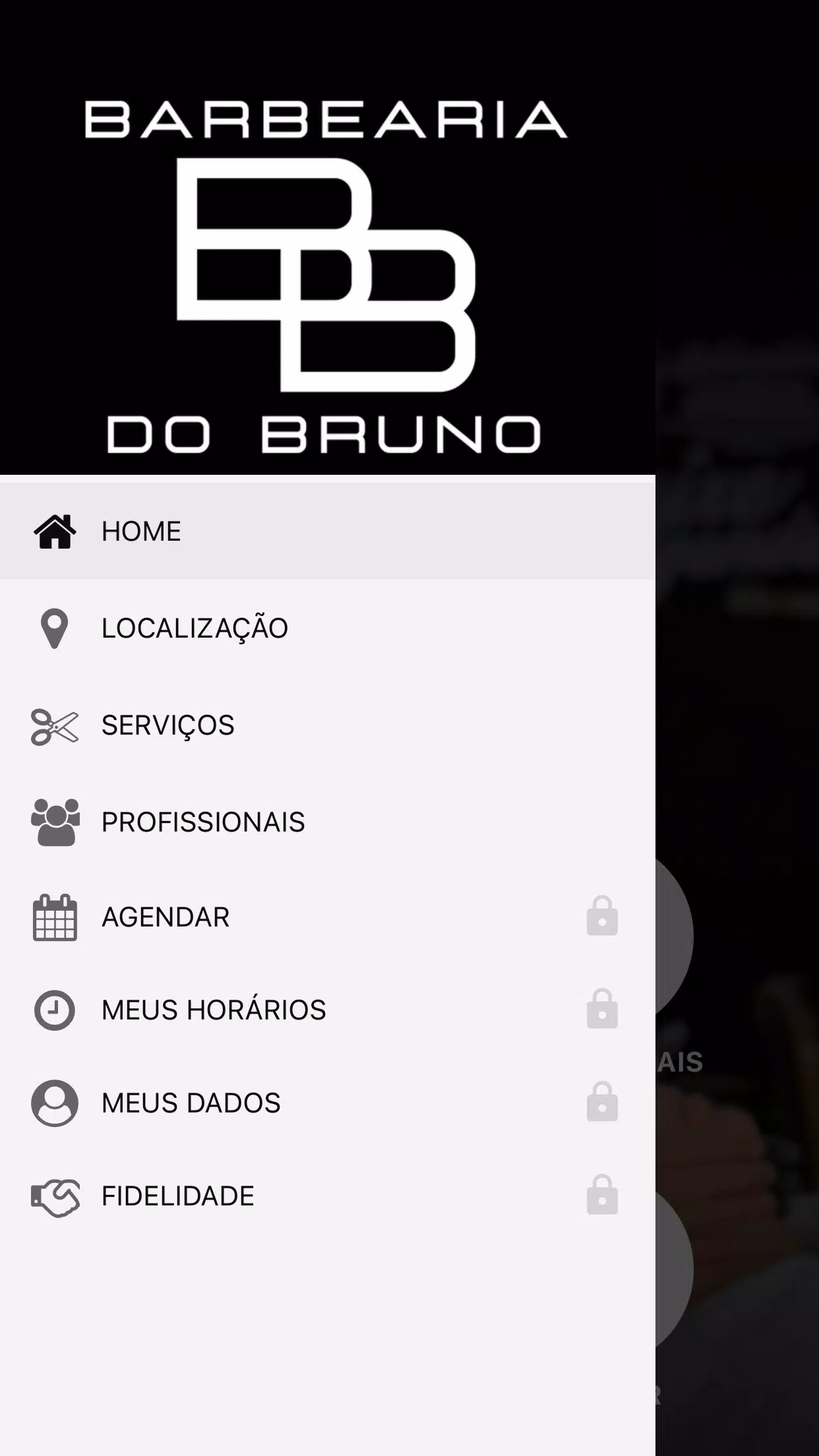 Barbearia do Brunno ภาพหน้าจอ 1