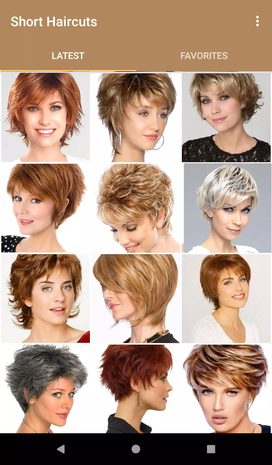 Short Haircuts ဖန်သားပြင်ဓာတ်ပုံ 0