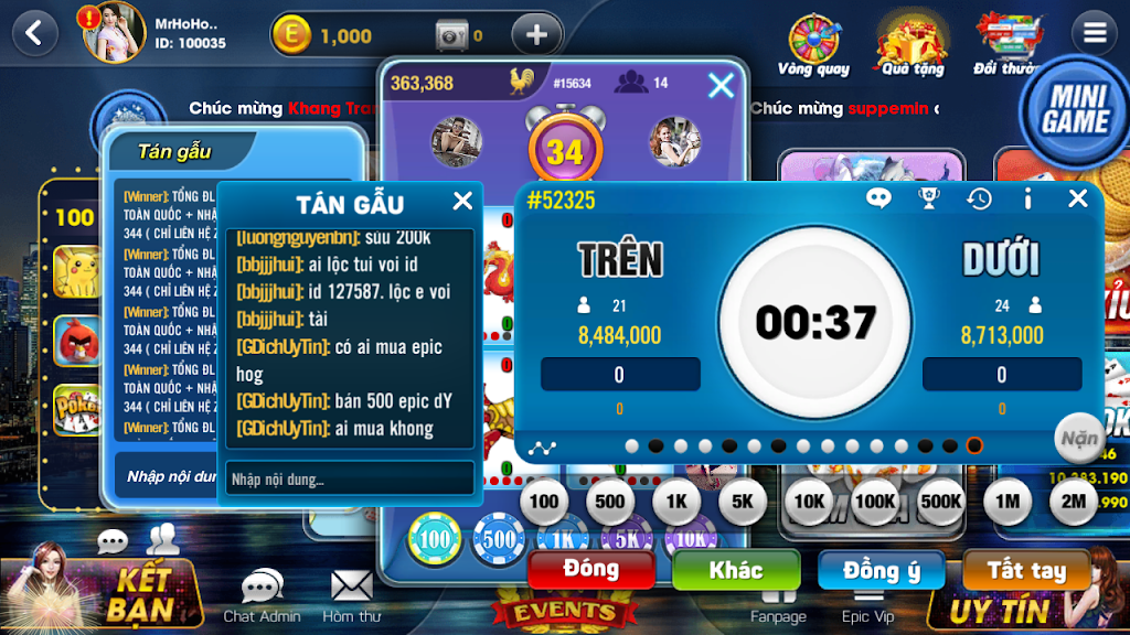 Epic JackPot: Đại gia Game bai Club 螢幕截圖 3