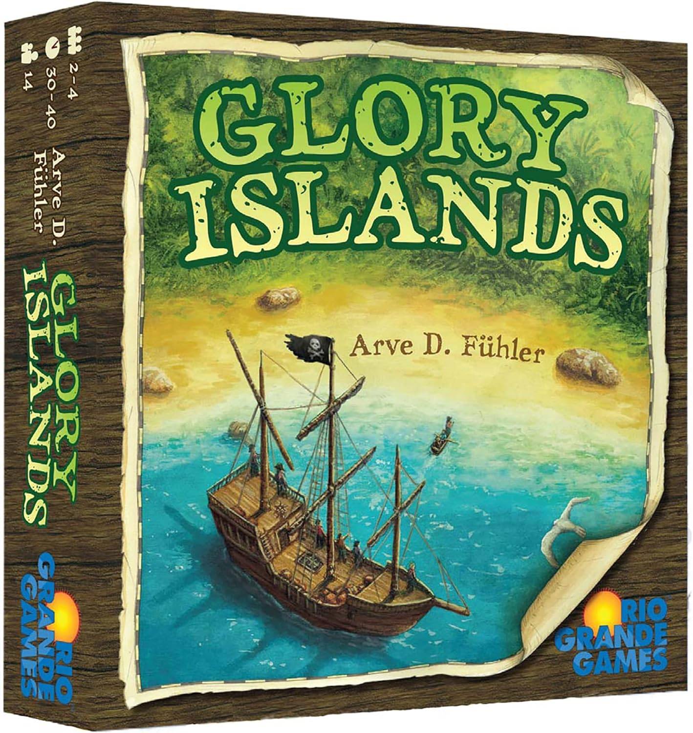 Amazon hat Glory Islands für 28% Rabatt im Brettspielverkauf