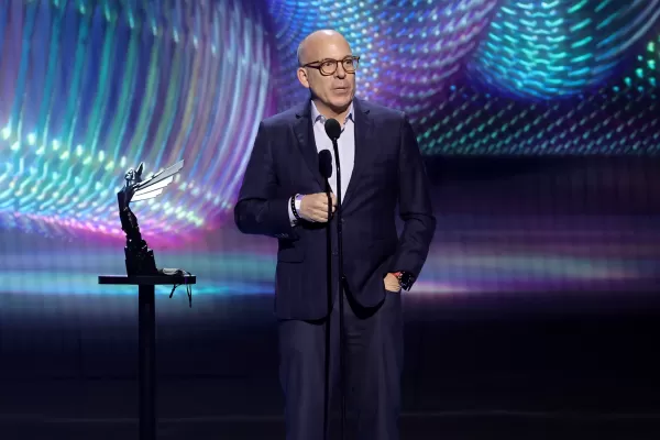 Le président de Nintendo of America, Doug Bowser, se prépare pour le lancement du Switch 2. Photo de Kevin Winter / Getty Images.
