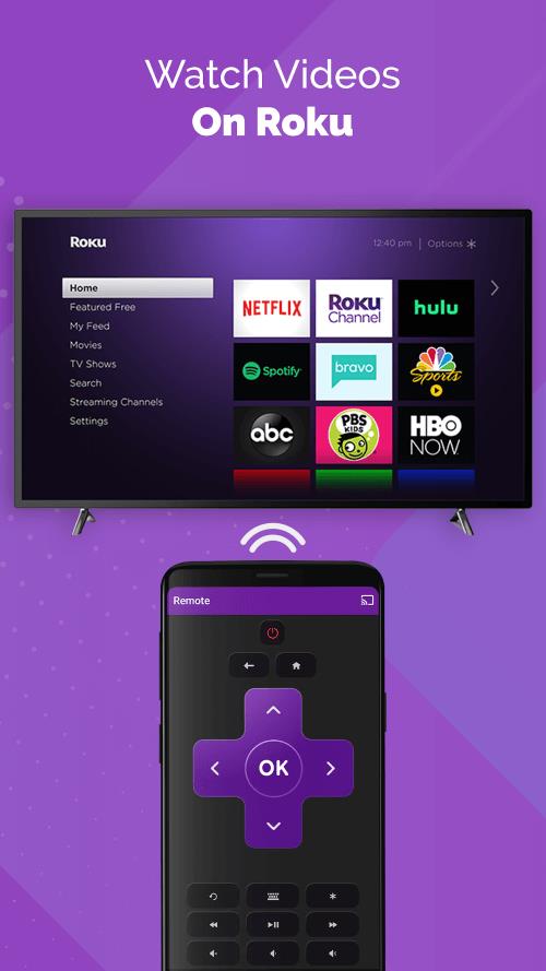 Remote Control for Roku TV应用截图第3张