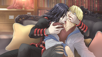 Vampire Slave: A Yaoi Visual Novel Schermafbeelding 1