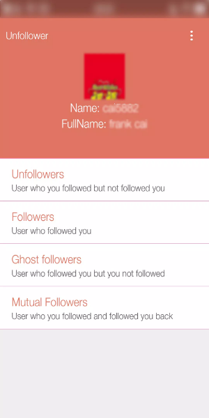Unfollower Plus - Non followers & Following应用截图第2张