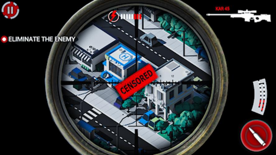 Stickman Sniper Shooter games スクリーンショット 1