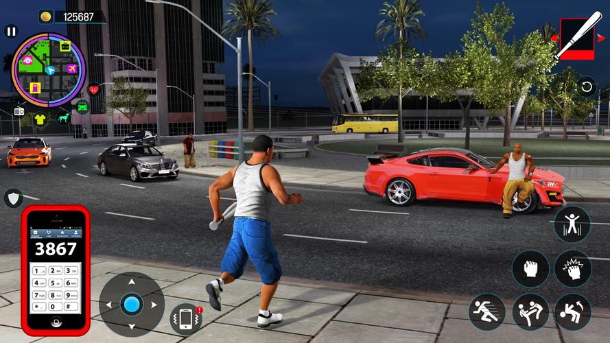 Gangster Mafia City Crime Game Ảnh chụp màn hình 3