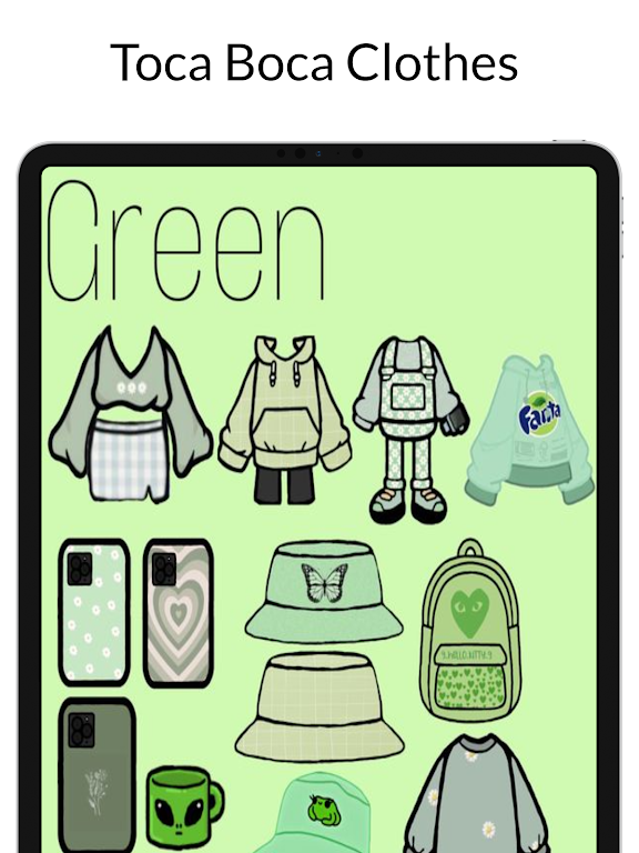 Toca Boca Clothes Ideas 螢幕截圖 0