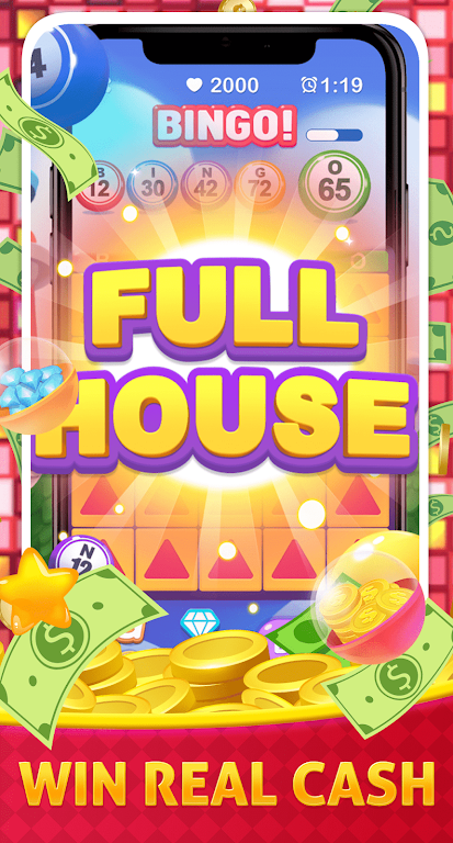 Bingo of Cash Win Real Money 螢幕截圖 0