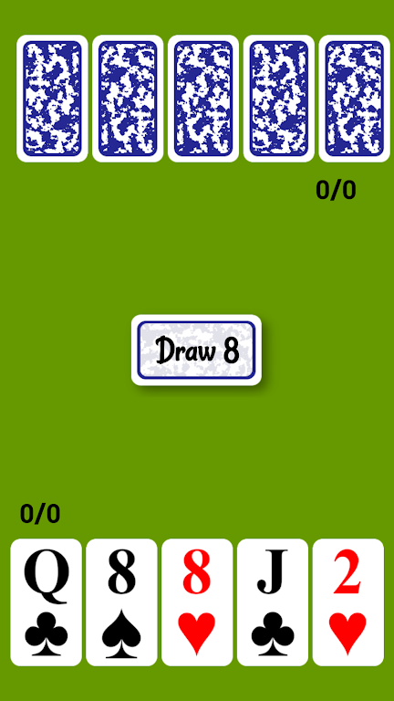 Schermata Five Card Draw 1