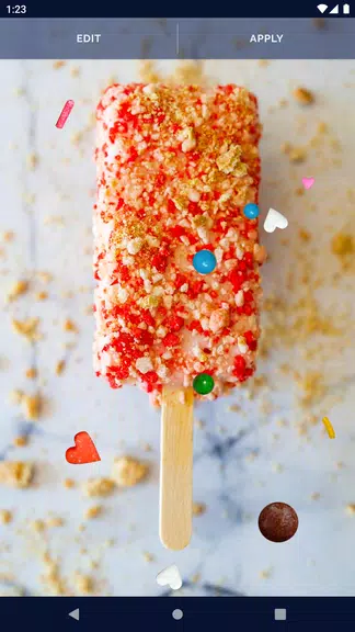 Ice Cream Live Wallpaper ဖန်သားပြင်ဓာတ်ပုံ 3