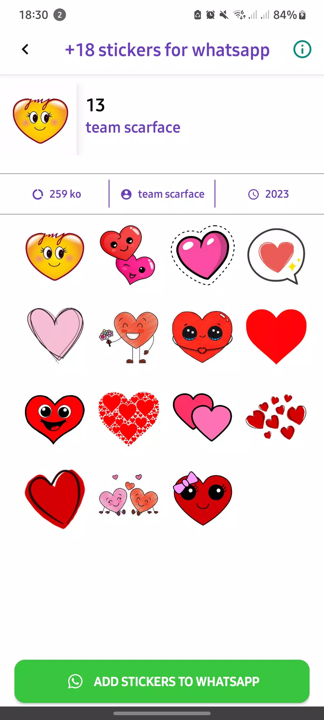 +18 Stickers For WhatsApp 螢幕截圖 3