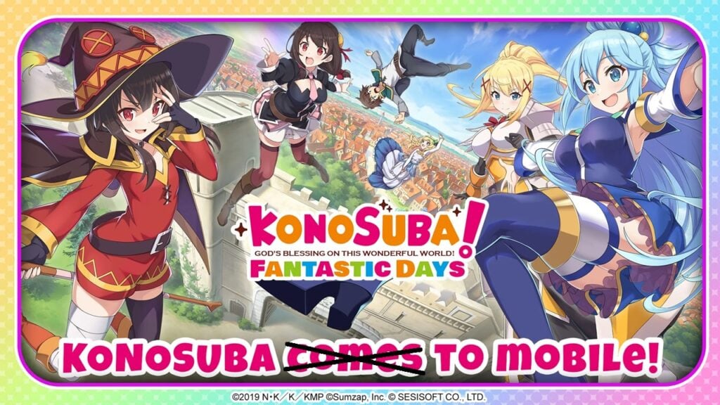 Adeus ao Konosuba: versão offline em desenvolvimento