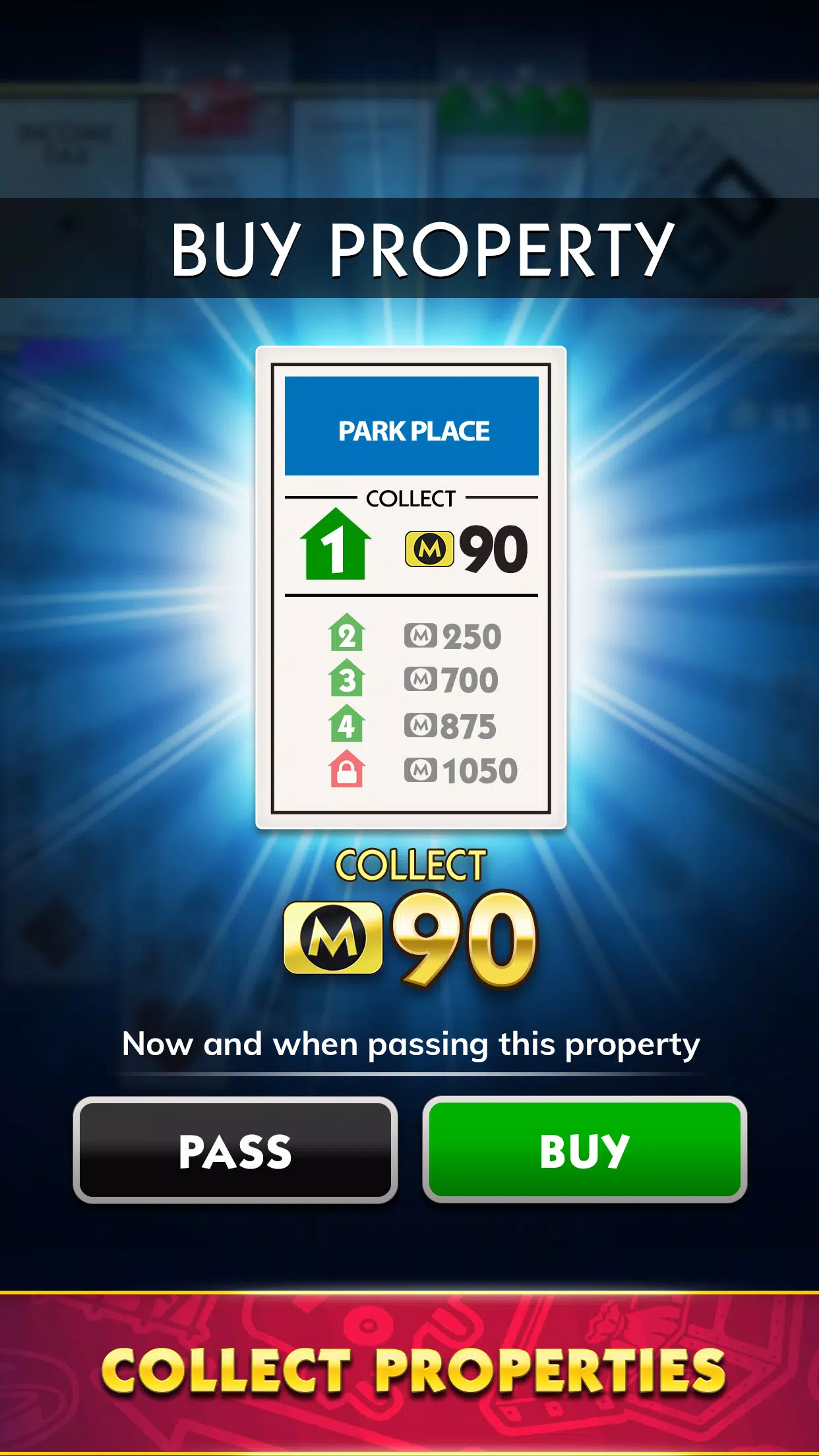 MONOPOLY Solitaire 螢幕截圖 3