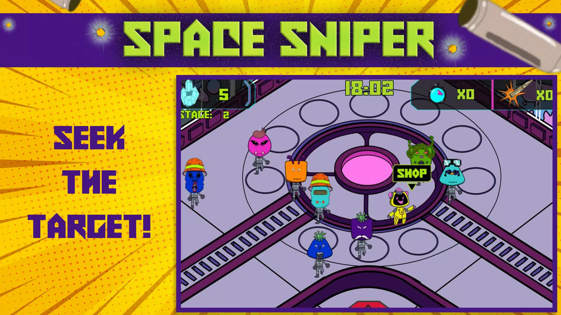 Space Sniper Ảnh chụp màn hình 0