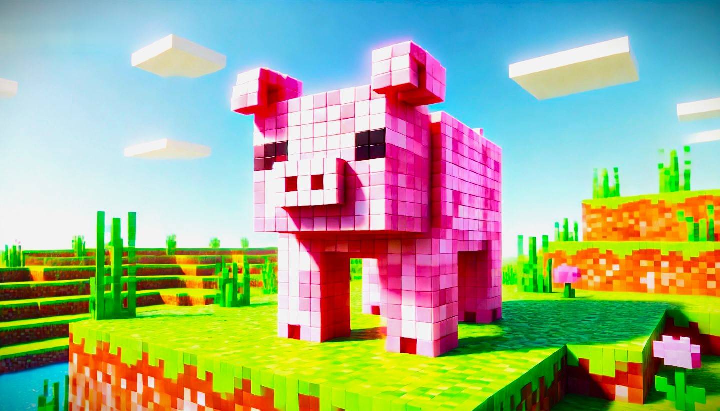 Mga cute na manggugulo sa Minecraft: Pink Pigs at kung bakit kinakailangan ang mga ito