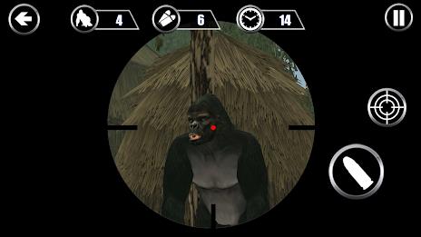 Gorilla Hunter: Hunting games Zrzut ekranu 3