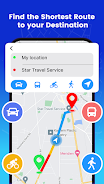 Route Finder - Maps Navigation ဖန်သားပြင်ဓာတ်ပုံ 0