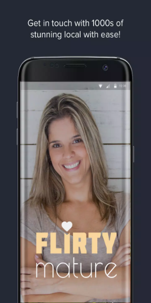 FlirtyMature Dating App for Seniors Capture d'écran 0