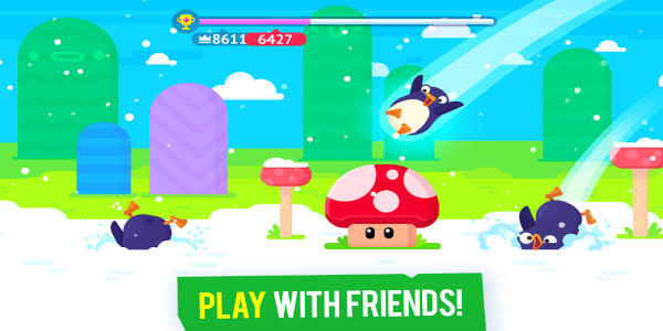 Bouncemasters: Pinguin Spiele スクリーンショット 2