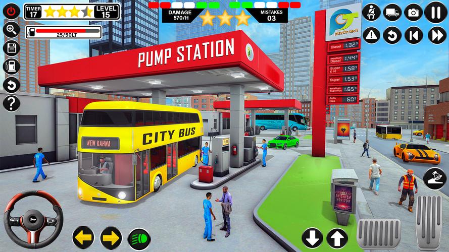 Passenger Bus Driving Games 3D Screenshot 2