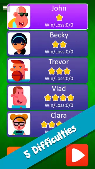 Gin Rummy Free Card Game 螢幕截圖 0