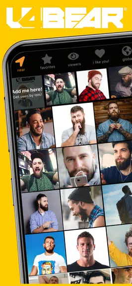u4Bear: Gay Dating & Chat Zrzut ekranu 0