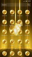 Schermata Golden Disco Vintage Theme 2