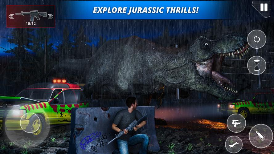 Jurassic Zoo Dinosaur Hunting スクリーンショット 0