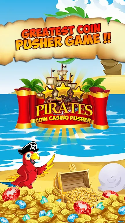 Pirates Coin Casino Pusher 螢幕截圖 0