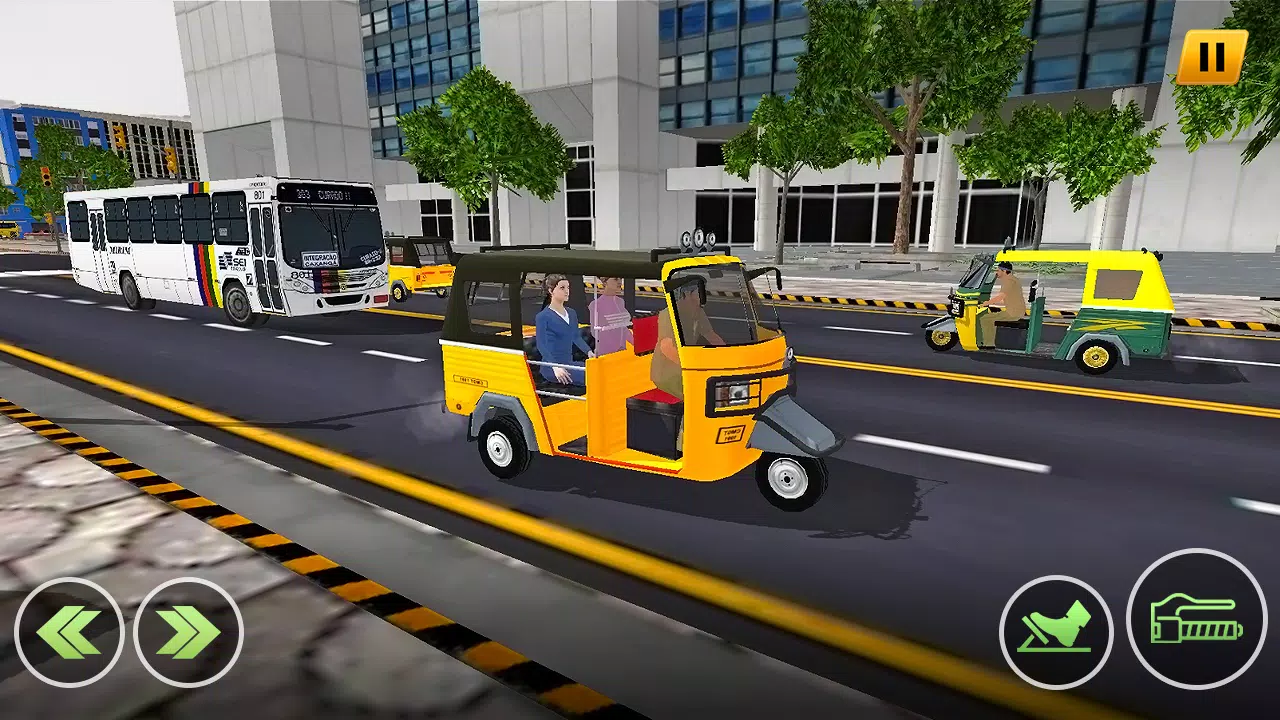 Tuk Tuk Rickshaw Auto Driving Ekran Görüntüsü 1