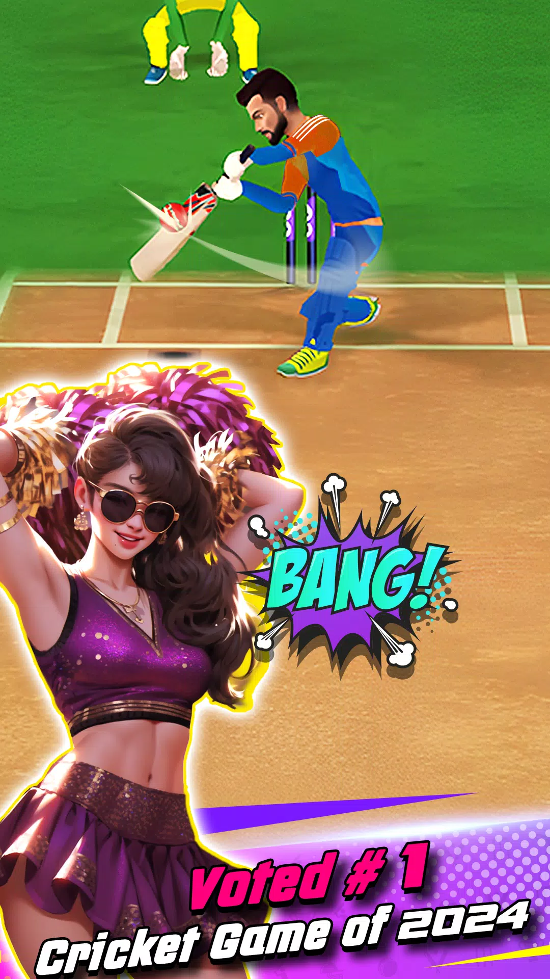 King Of Cricket Games 스크린샷 1