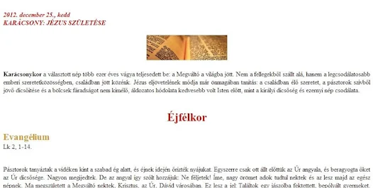 Napi evangélium Screenshot 3