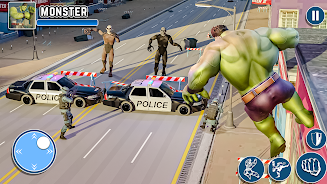 Black Monster Hero City Battle Screenshot 0