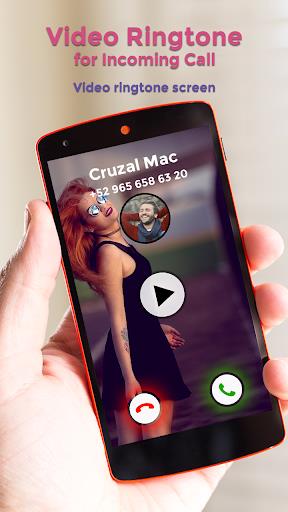 Video Ringtone for Incoming Call Ảnh chụp màn hình 3