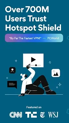 HotspotShield VPN & Wifi Proxy 螢幕截圖 0