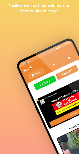 SnapIG - Insta Downloader Capture d'écran 0