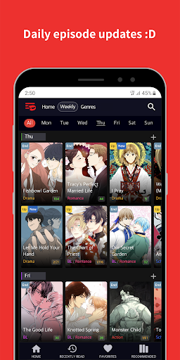 Toomics - Read Premium Comics 스크린샷 2