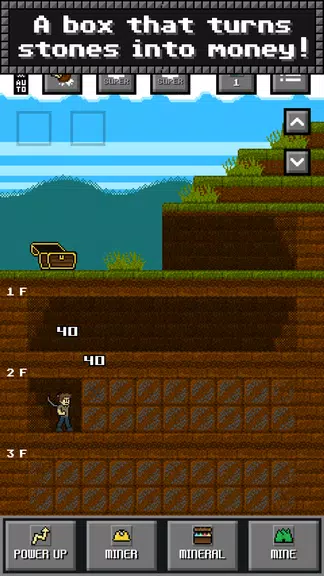 Super Miner : Grow Miner Capture d'écran 1
